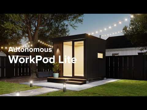 Der WorkPod Lite: Ihr neues Home-Office im Grünen