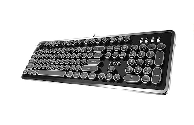 Azio Retro Classic BT Tastatur