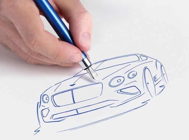 Graf von Faber-Castell for Bentley Zeichnung