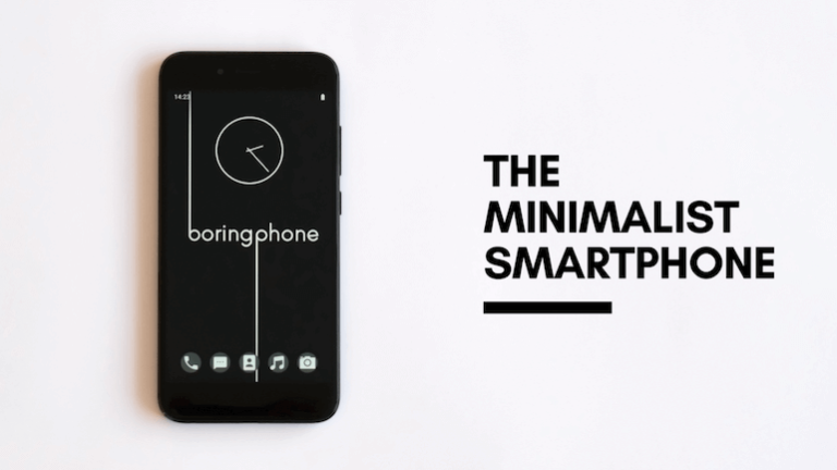 BoringPhone - minimalistische Smartphone