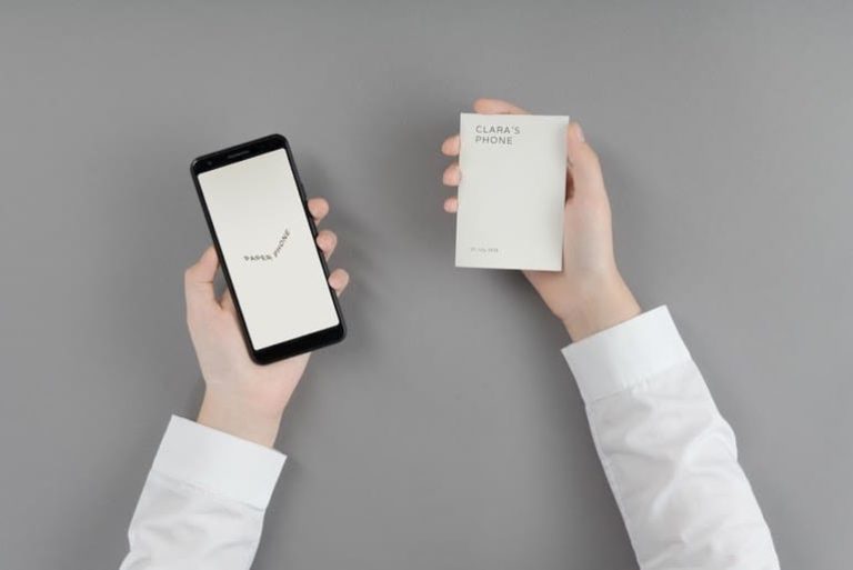 Paper Wallet - Papier Smartphone