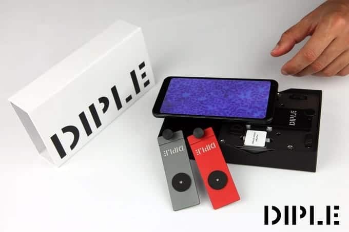 DIPLE Smartphone Mikroskop - Inhalt