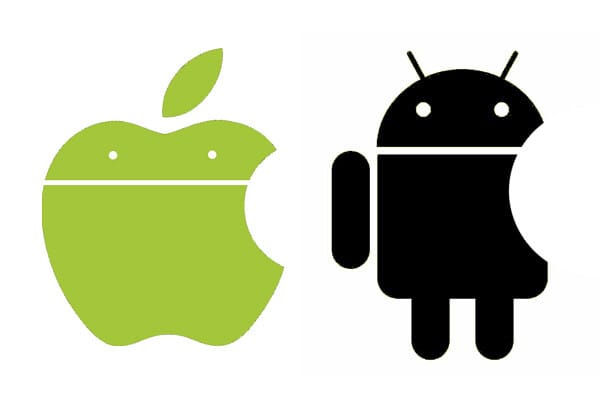 iOS vs Android Logos