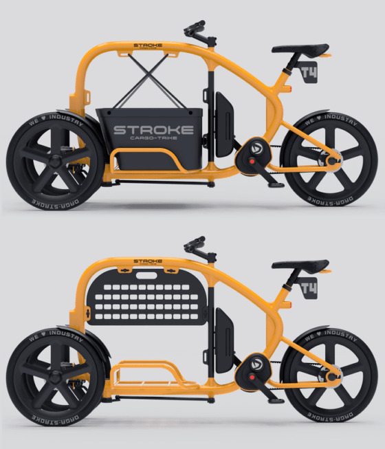 stroke cargo trike