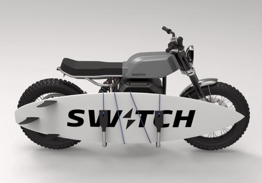 Elektro-Motorrad Switch eSCRAMBLER