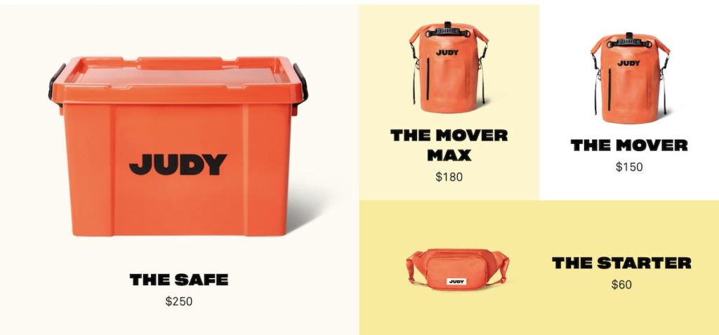 Die Judy Emergency Kits