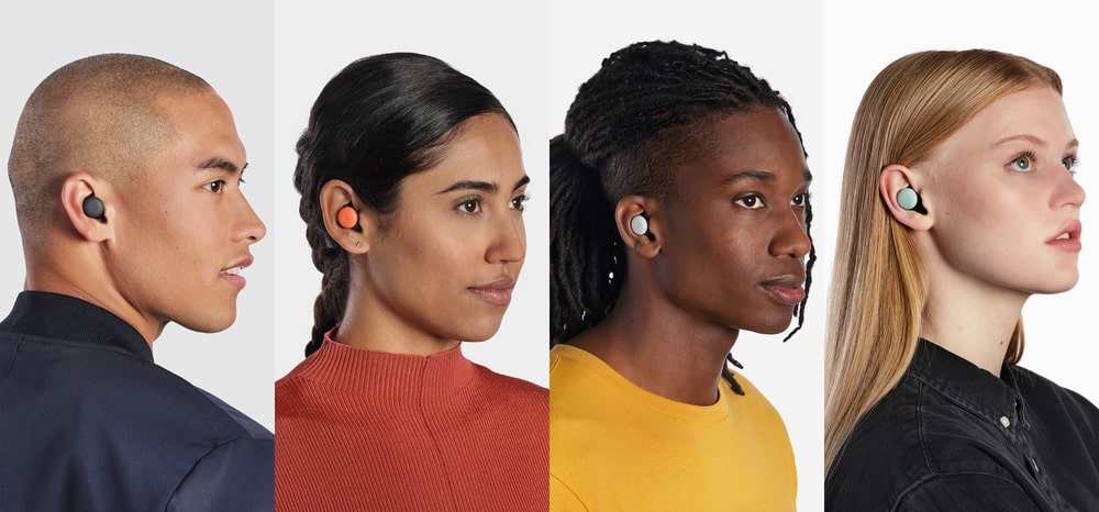 Farben der Pixel Buds Ohrhörer