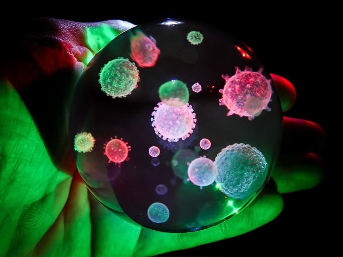 Virus Cluster Sphere