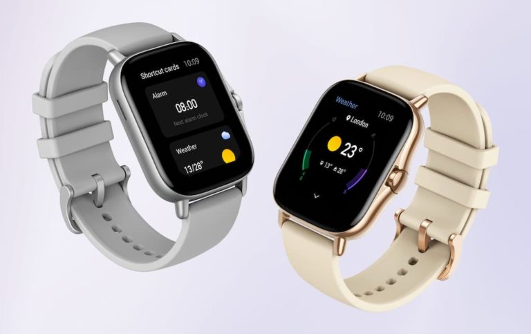 Amazfit GTS 2 und GTR 2 Smartwatches mit Einschränkungen