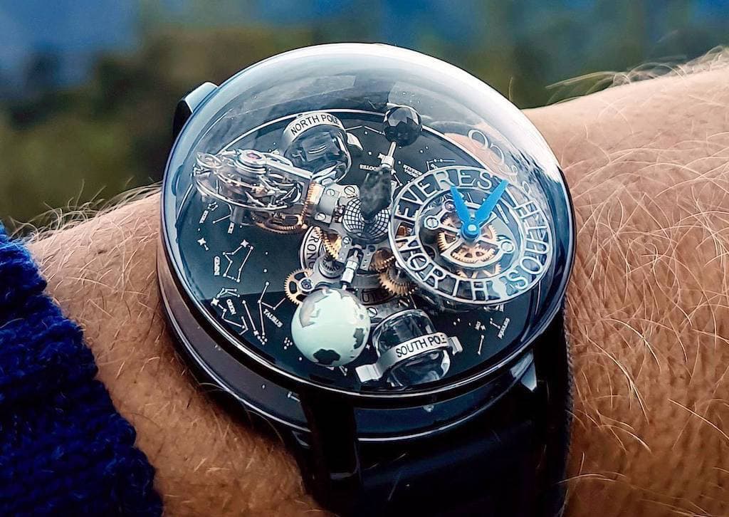 Часы новости. Часы Astronomia Tourbillon. Jacob co часы земля.