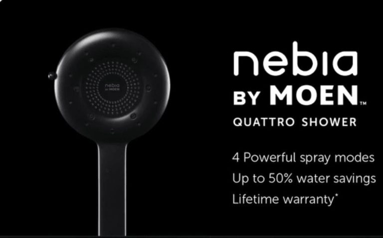 Nebia by Moen Quattro Duschkopf