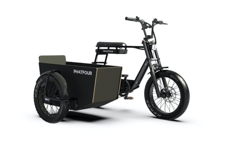 Phatfour E-Bike mit Sidecar