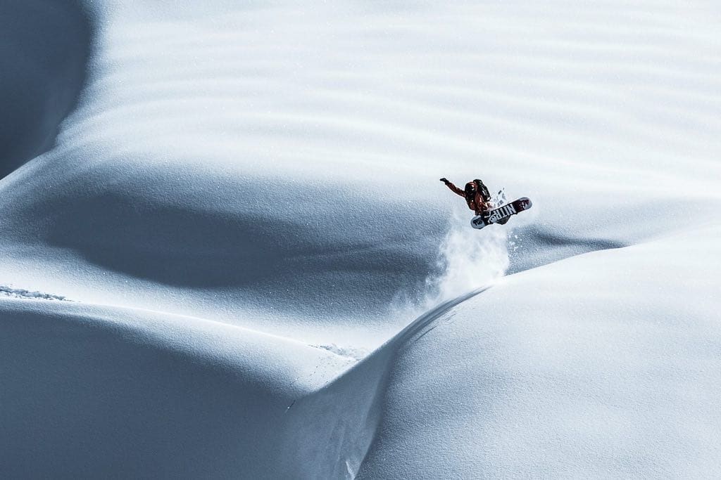 Snowboarden Arlberg Warth