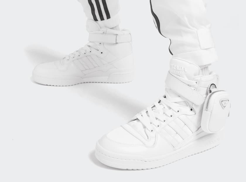 Adidas for Prada Re-Nylon Forum Hi Sneaker