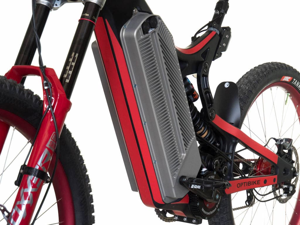 Akkus des Optibike R22 Everest Edition E-Bikes