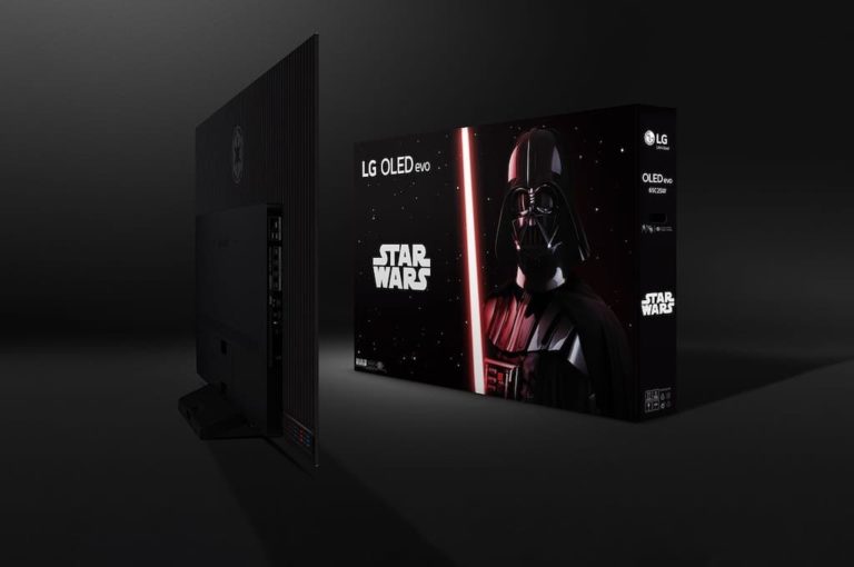 LG 4K OLED evo TV C2 Star Wars Edition