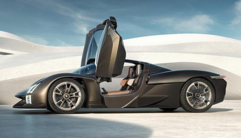 Porsche Mission X Hypercar Elektro-Zukunft