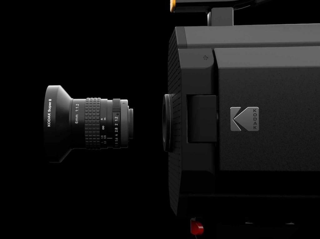 Design der Kodak Super 8 Kamera
