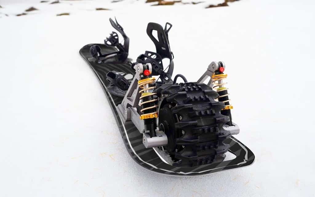 Das elektrische Ripple Snowboard