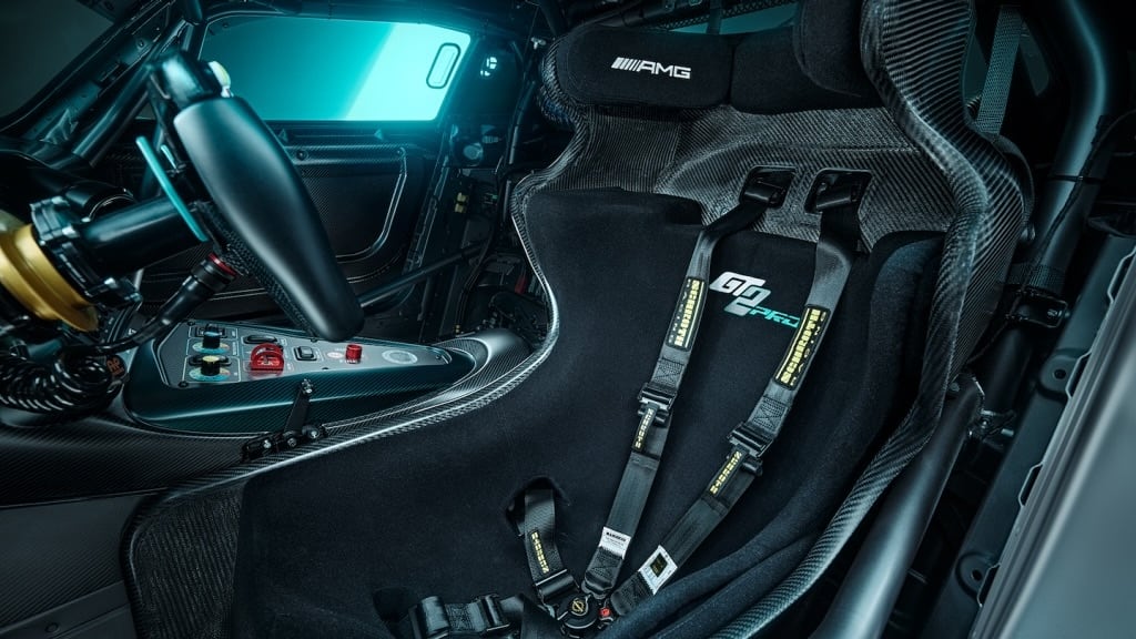Interior des Mercedes AMG GT2 Pro