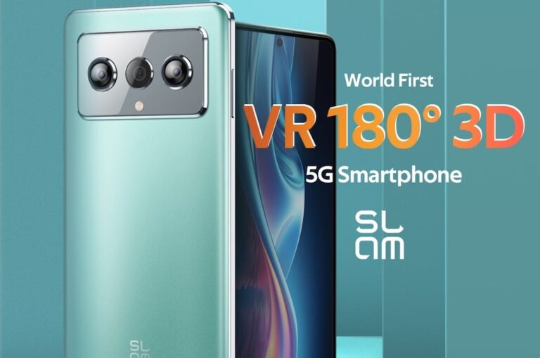 SLAM VR180 3D Panoramic Smartphone