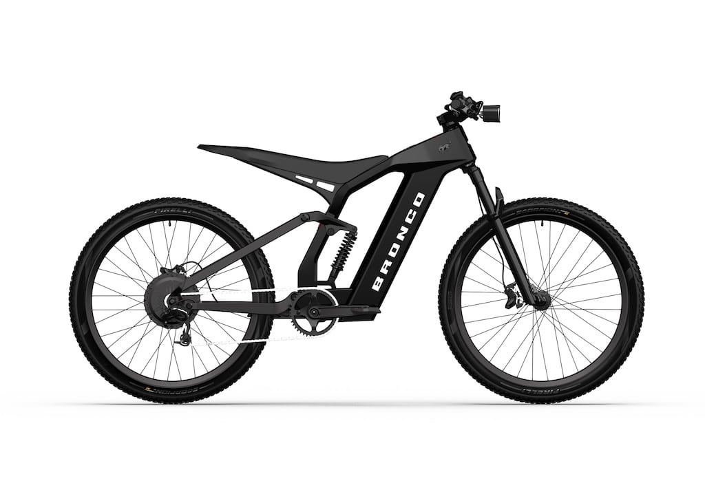 Ford Bronco eBike in schwarz