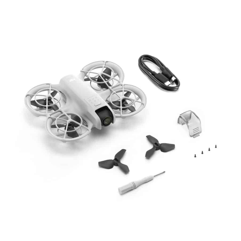 DJI Neo Mini-Drohne Lieferumfang