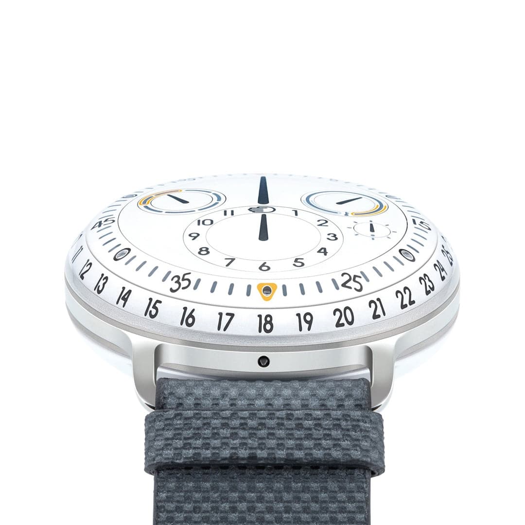 Ressence Type 3 Armbanduhr in Weiss