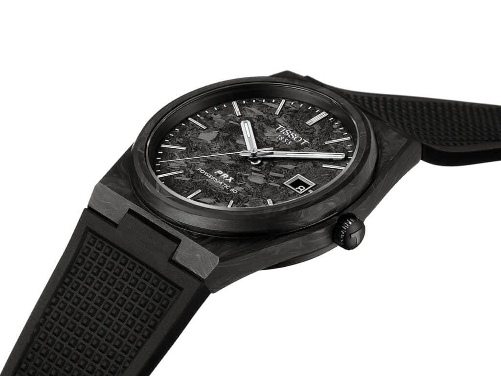 Tissot PRX-Kollektion 2024 Carbon-Modell