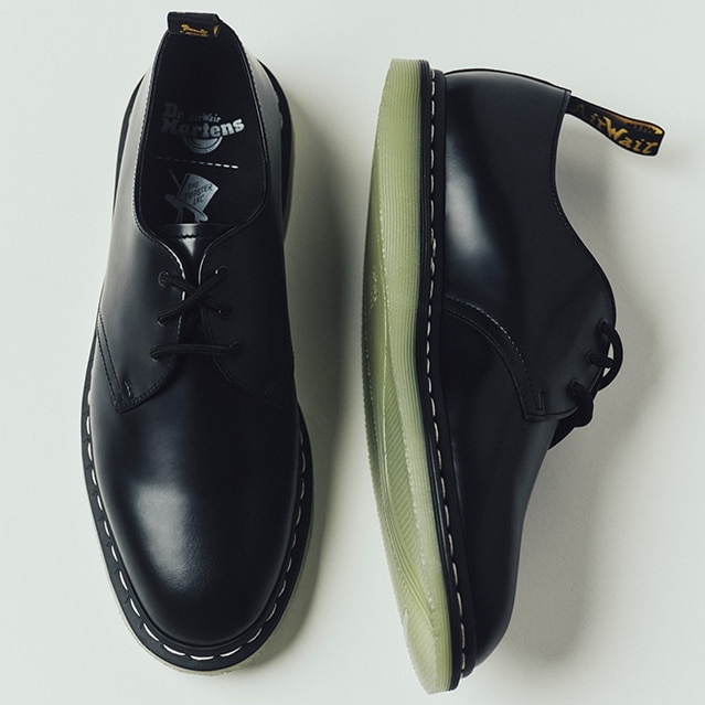 Tripster x Dr Martens - leuchtende Oxford Schuhe