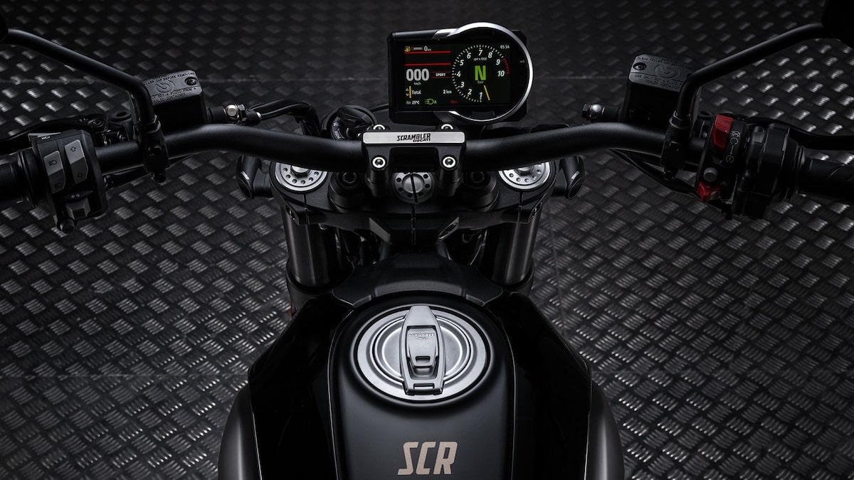 Ducati Scrambler Full Throttle 2025 mit TFT-Farbdisplay