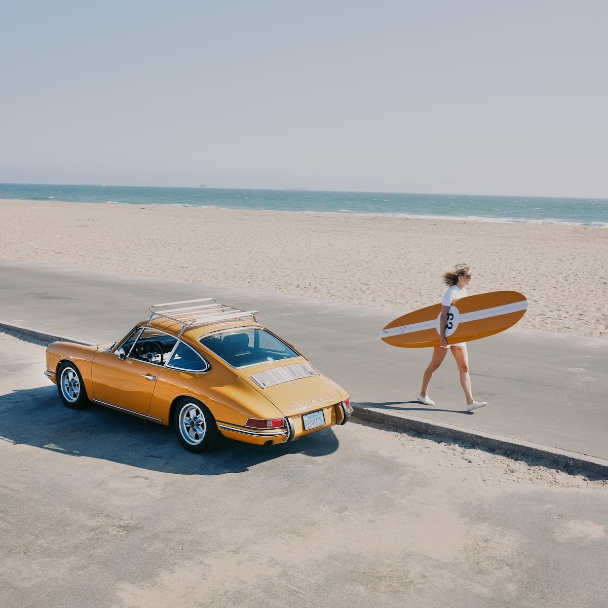 Porsche x Almond Surfboards