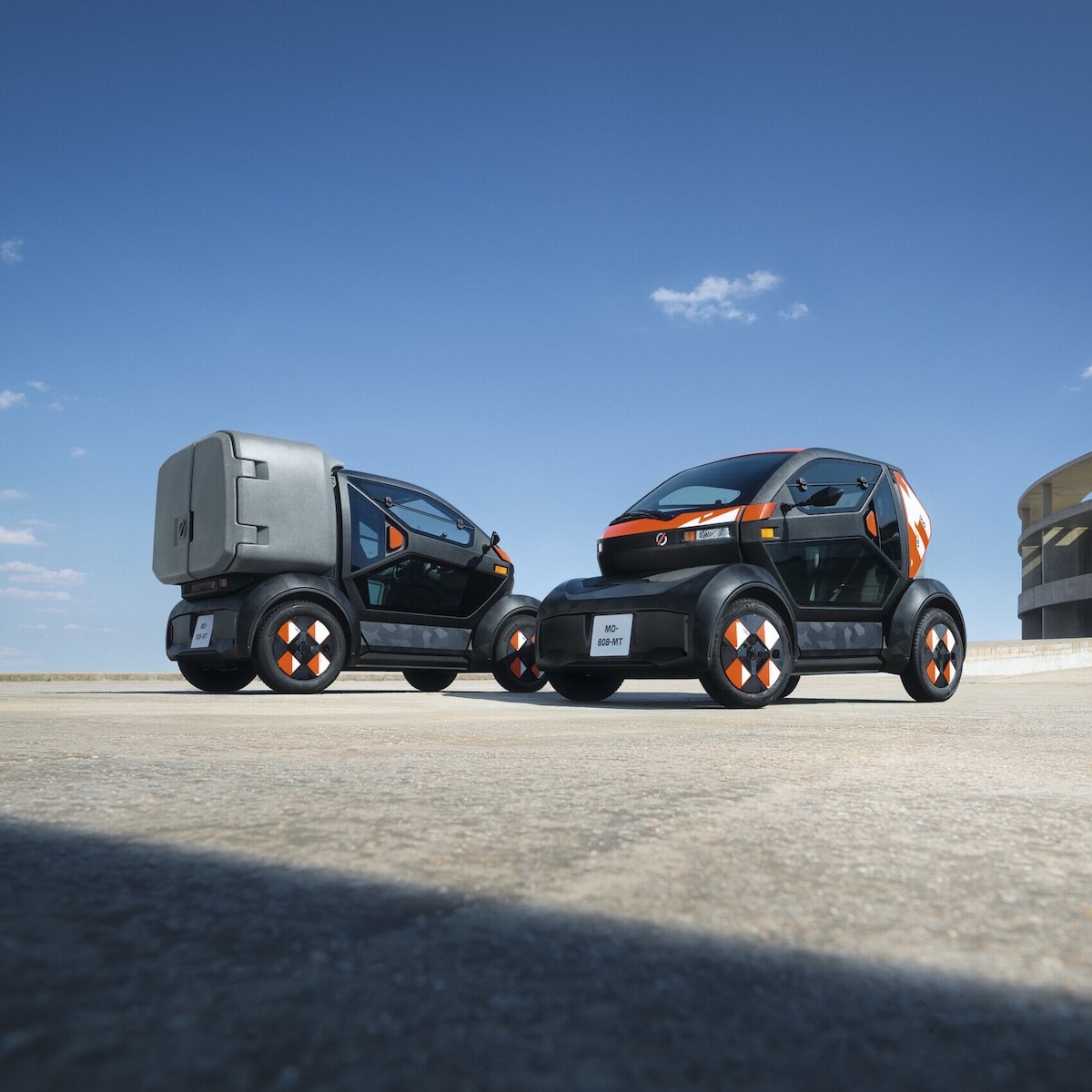 Renault Bento und Renault Duo Elektroautos