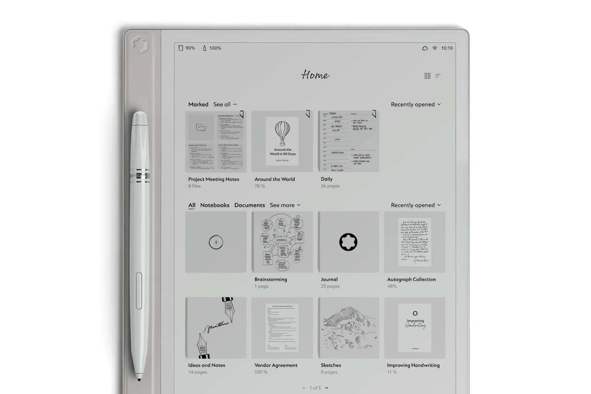 Montblanc Digital Paper E‑Ink‑Notizgerät