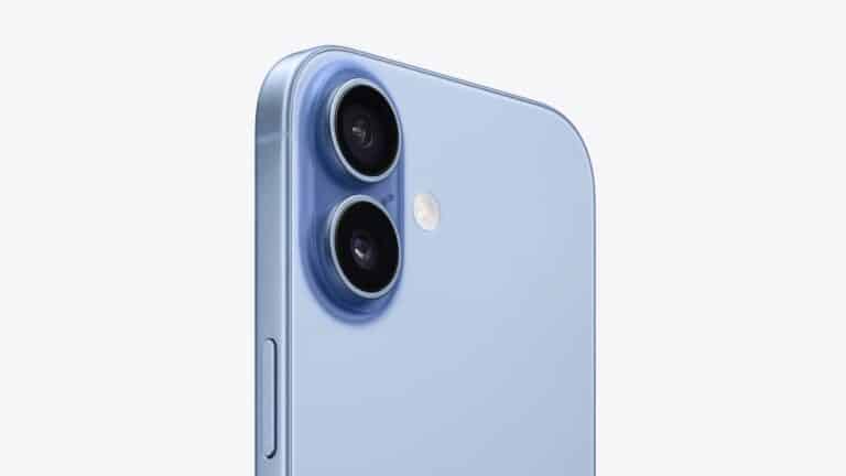 Apple iPhone 17 in Nebelblau