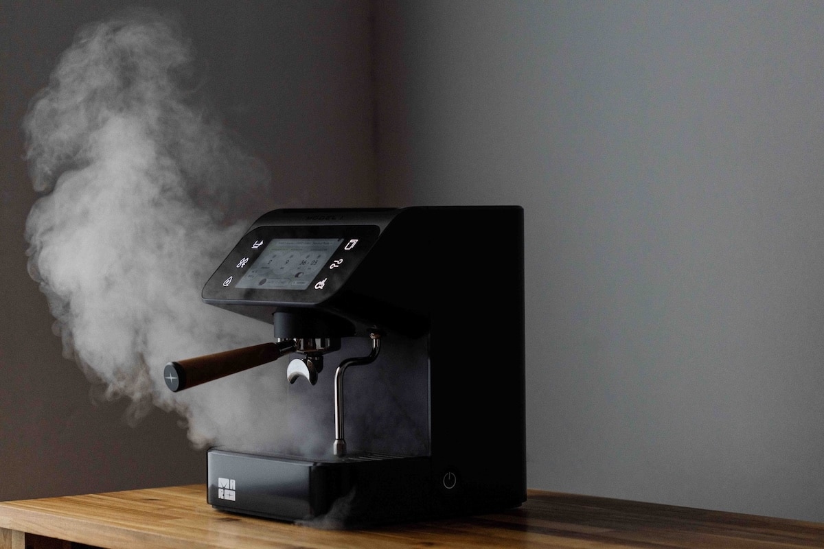 Maro Model 1 Siebträgermaschine in Schwarz