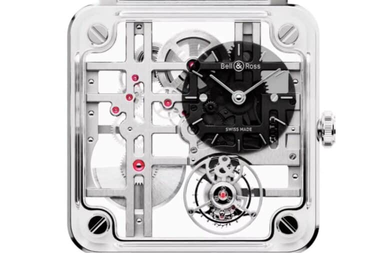Bell & Ross BR-X3 Tourbillon Micro-Rotor Zifferblatt