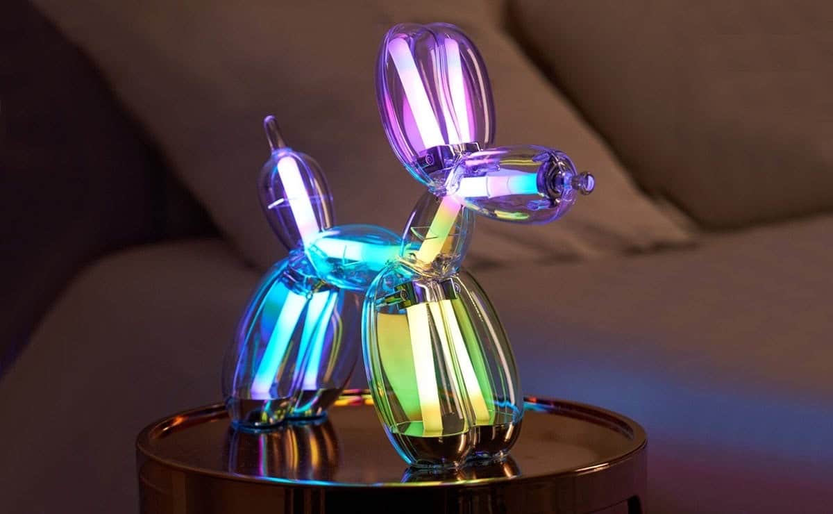 Lexon Balloon Dog Lamp Lichtdesign