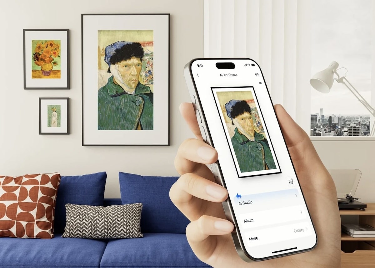 switchbot ai art frame ki kunstrahmen