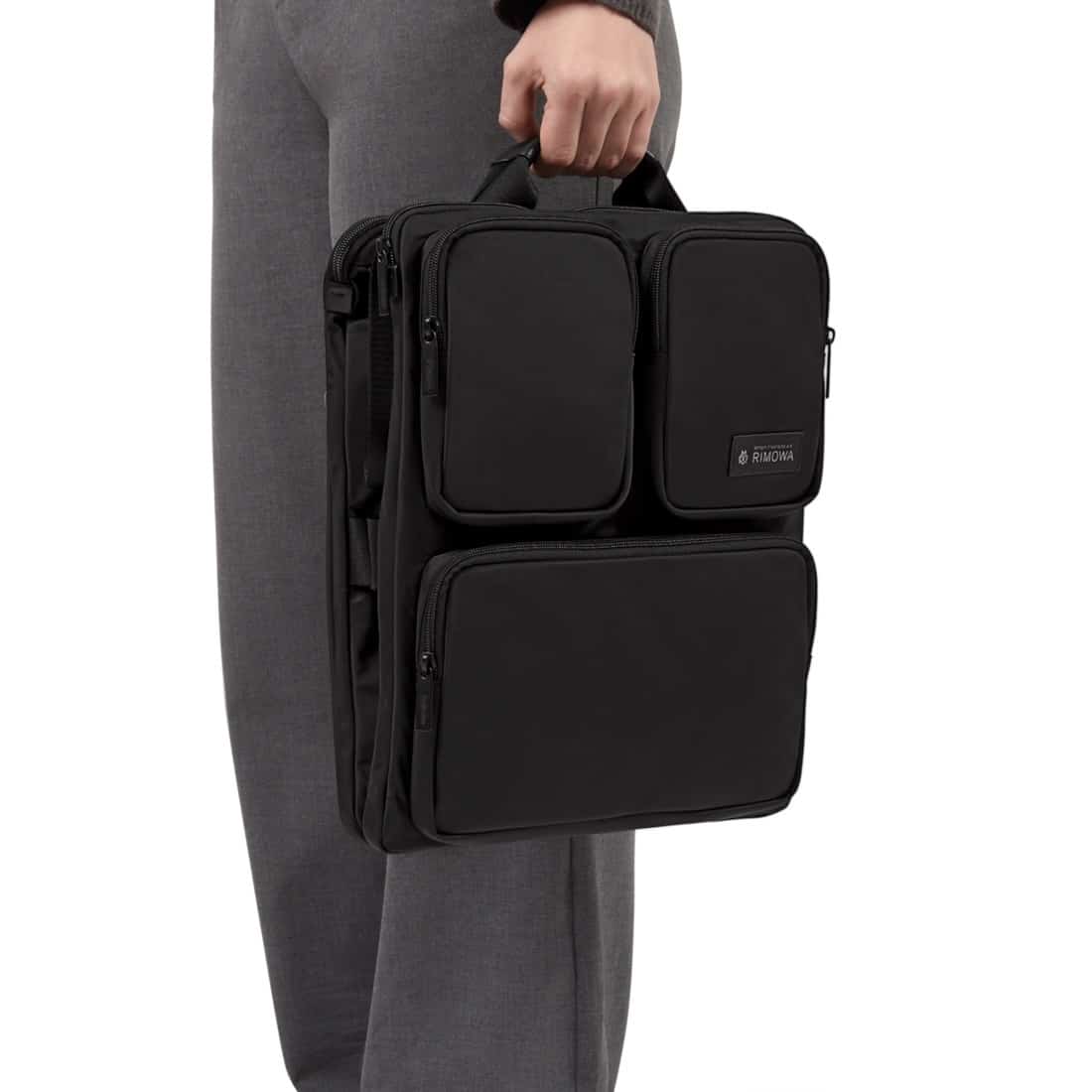 Rimowa Harness-Rucksack als Handgepäck