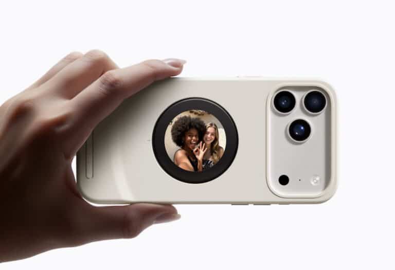 Selfix Case - iPhone Hülle mit Rückseiten Display