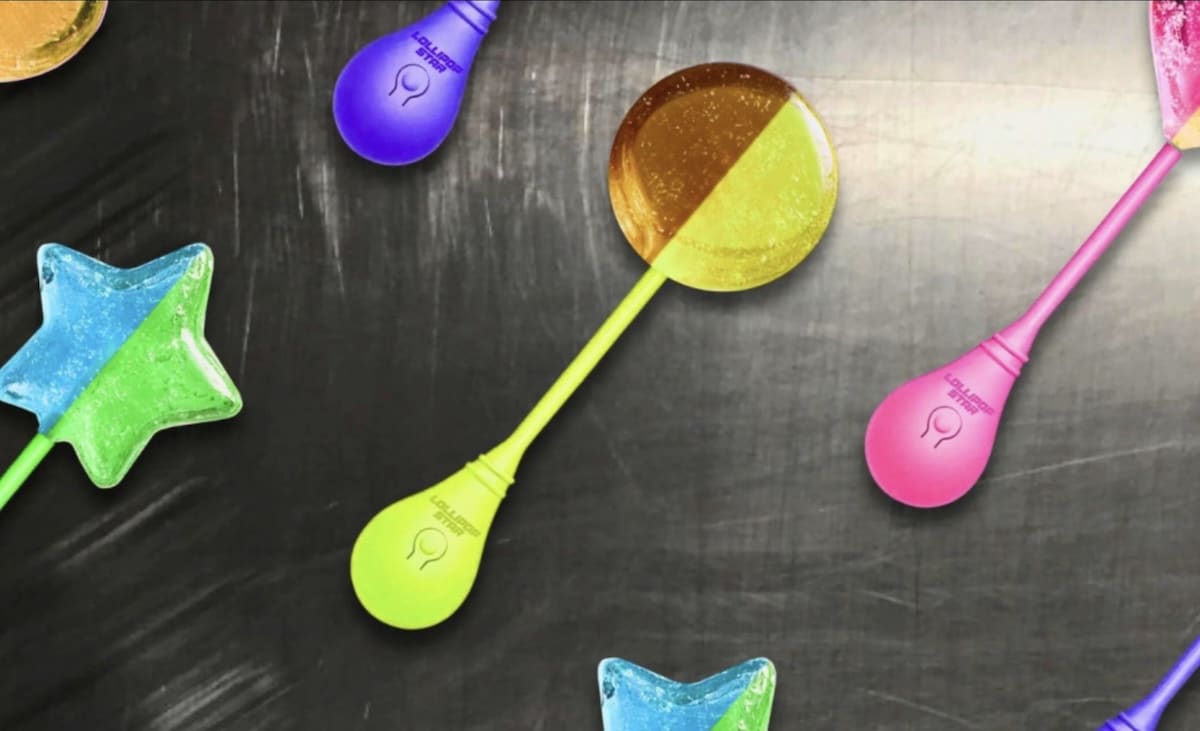 Lollipop Star Musik Lutscher