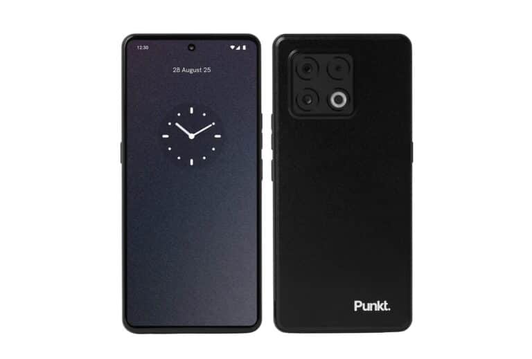 Punkt MC03 Datenschutz Smartphone aus Europa