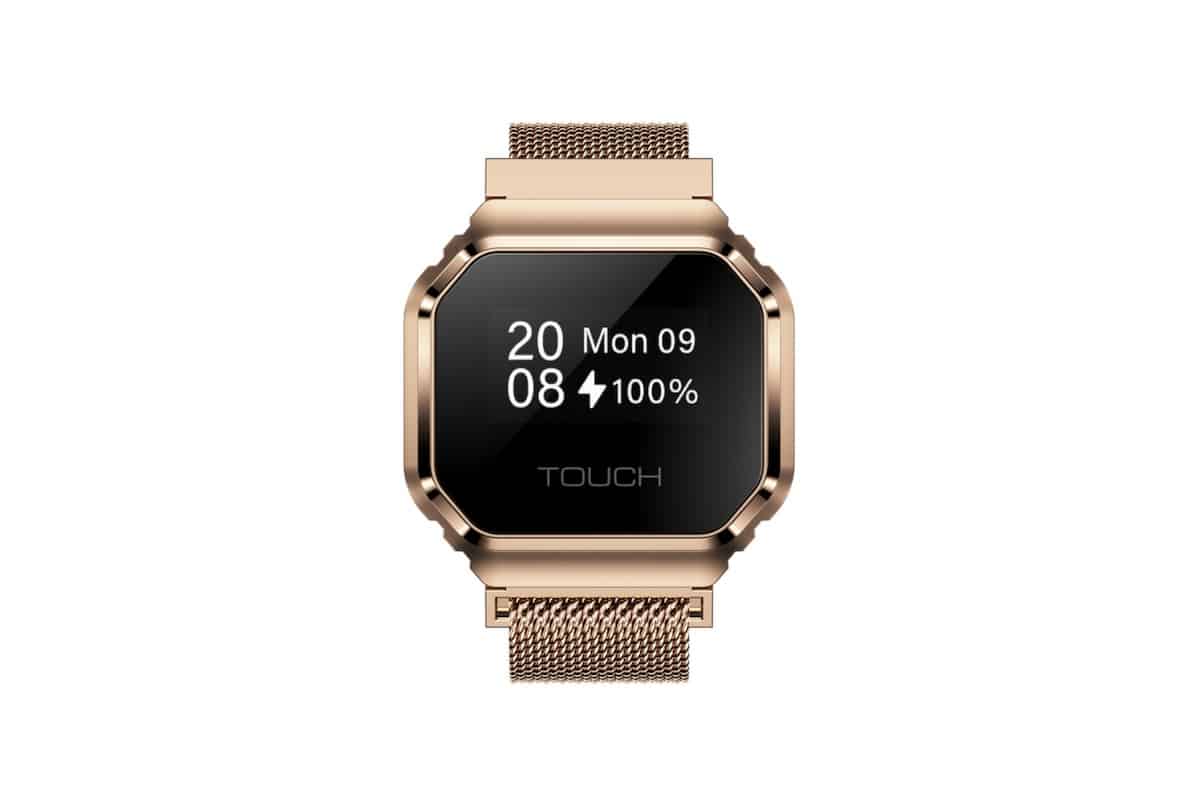 Rogbid Fusion Smart-Ring-Uhr in Gold