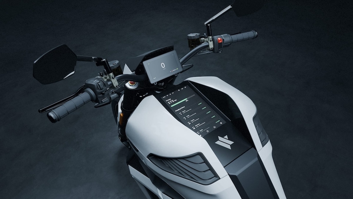 Verge TS Pro Elektro-Motorrad Cockpit Display