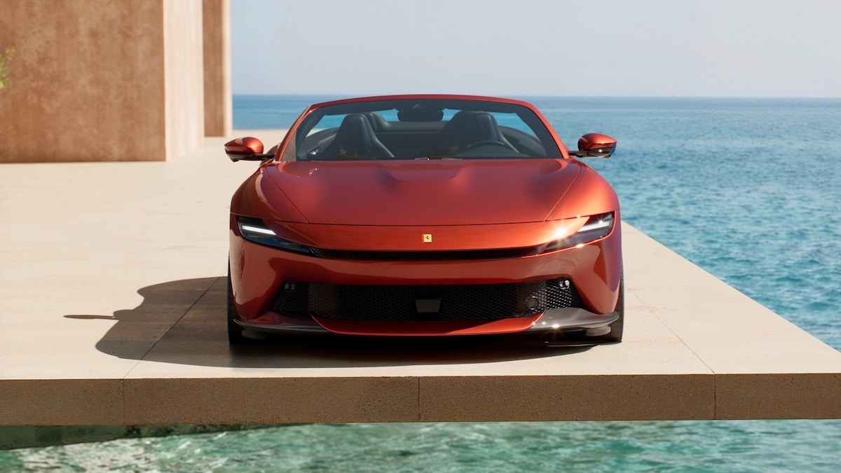 Ferrari Amalfi Spider Frontansicht