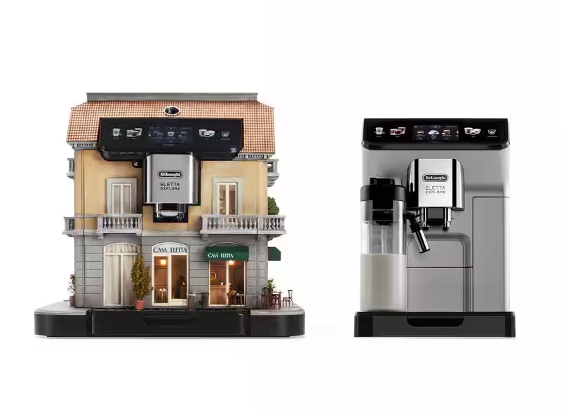DeLonghi Tiny Coffee Shops Casa Eletta