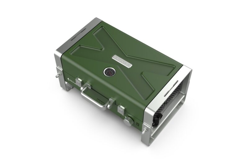 Karbo Grill X1 Outdoor-Grill in der Farbe Green Forest