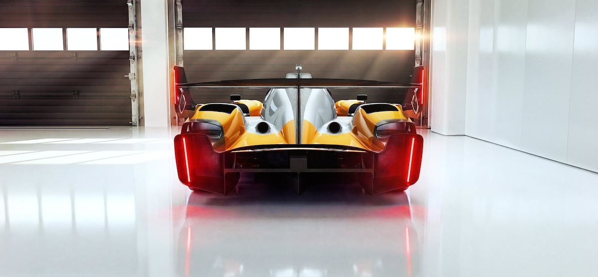 McLaren MCL-HY GTR Hypercar Heckansicht