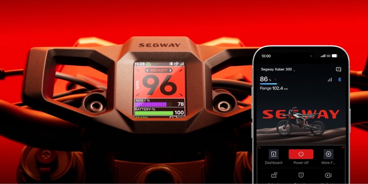 Segway Xaber 300 TFT-Display